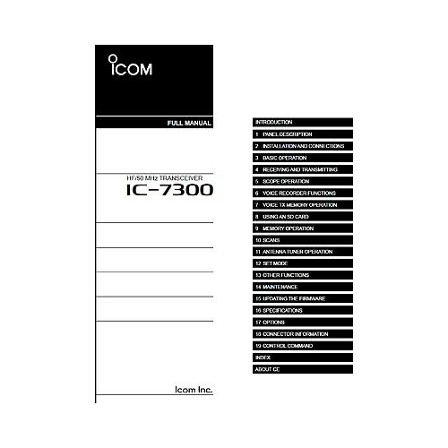 ManualMan IC7300 Radioworld