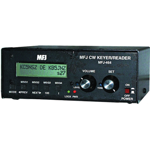 MFJ464 Morse Reader with BuiltIn Keyer Radioworld