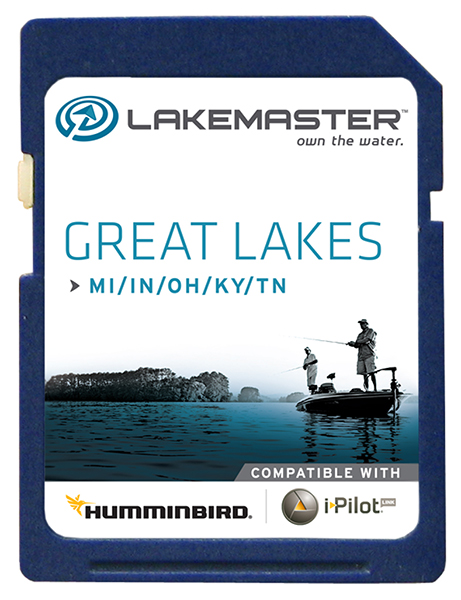 LakeMaster HB Chart Great Lakes (MI-IN-OH-KY-TN) Version 1 (600015-1)